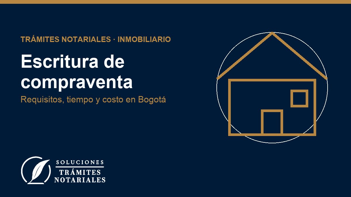 Casa con letrero de vendida (SOLD), lista para la escrituración por compraventa